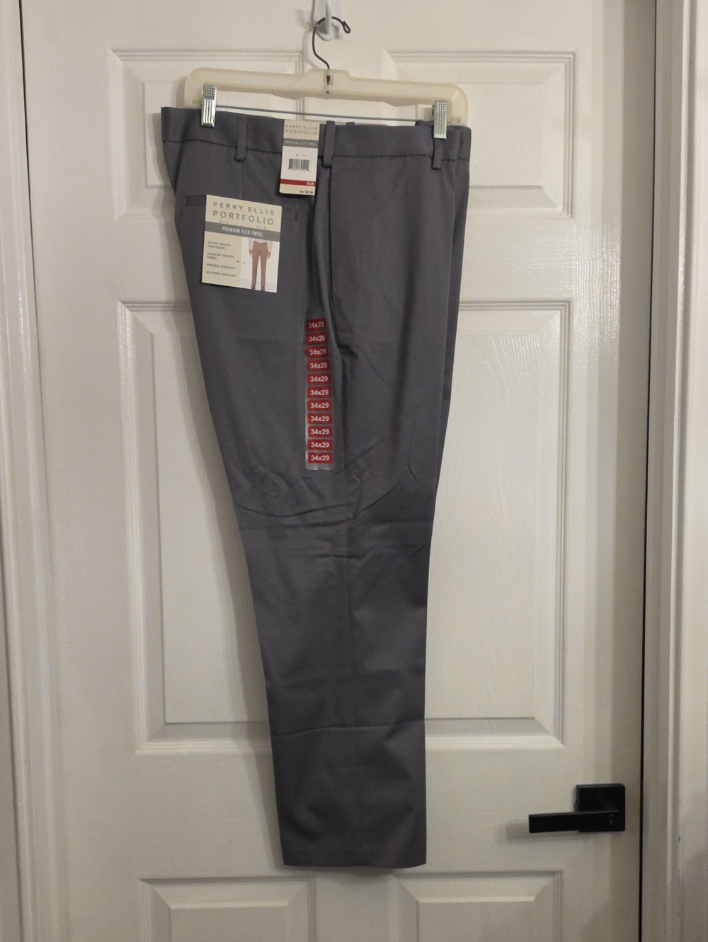 Perry Ellis Portfolio Men's Slate Gray Dress Pants